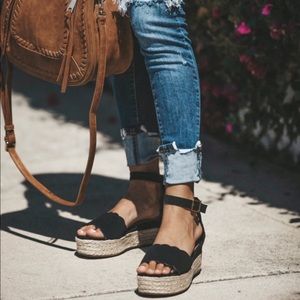 Makenzie Espadrille Black